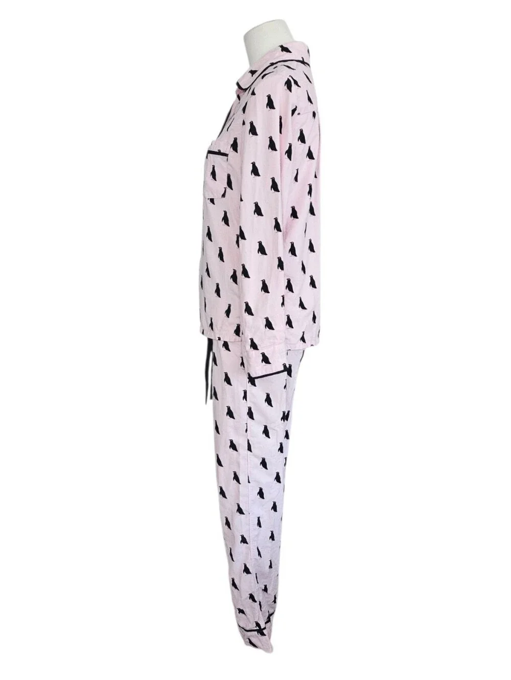 Kate Spade Dream A Little Dream Penguin Pajama Set Pink Size S